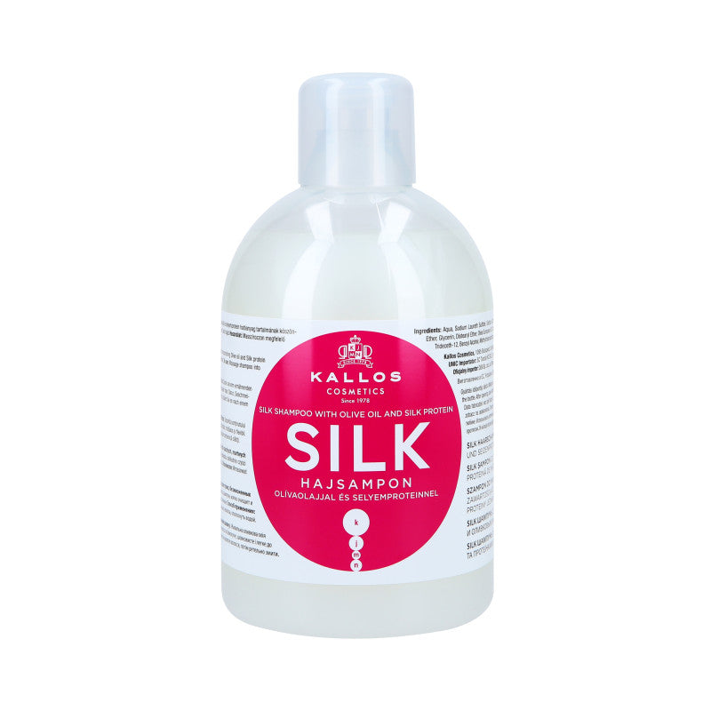 Kallos KJMN Silk Shampoo per capelli rovinati 1000 ml