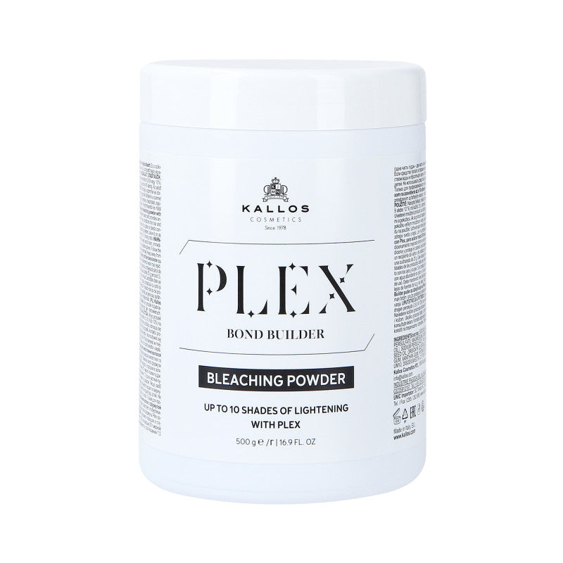 KALLOS PLEX POLVERE DECOLORANTE Polvere schiarente fino a 10 toni con Plex 500ml