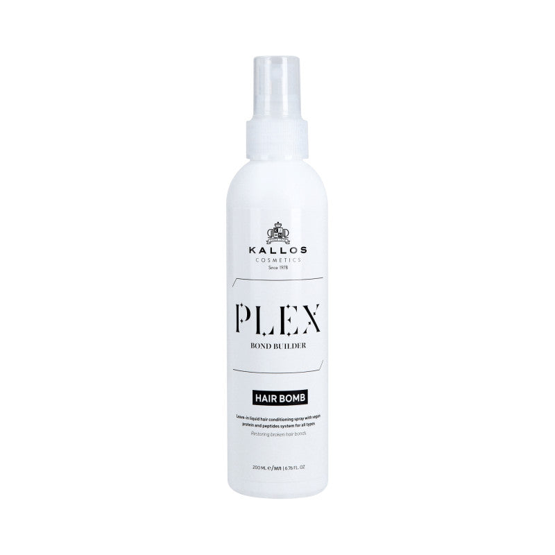 KALLOS PLEX BOND BUILDER HAIR BOMB Balsamo per capelli con complesso di proteine vegetali e peptidi 200ml
