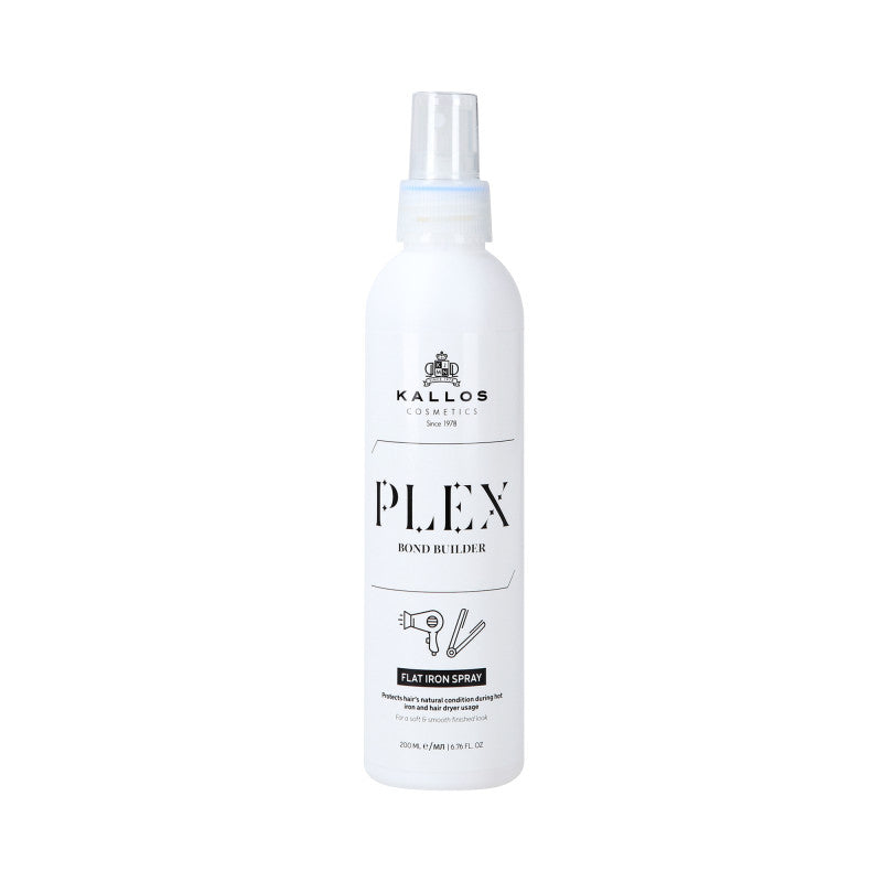 KALLOS PLEX FLAT IRON SPRAY Spray termoprotettivo per capelli danneggiati 200ml