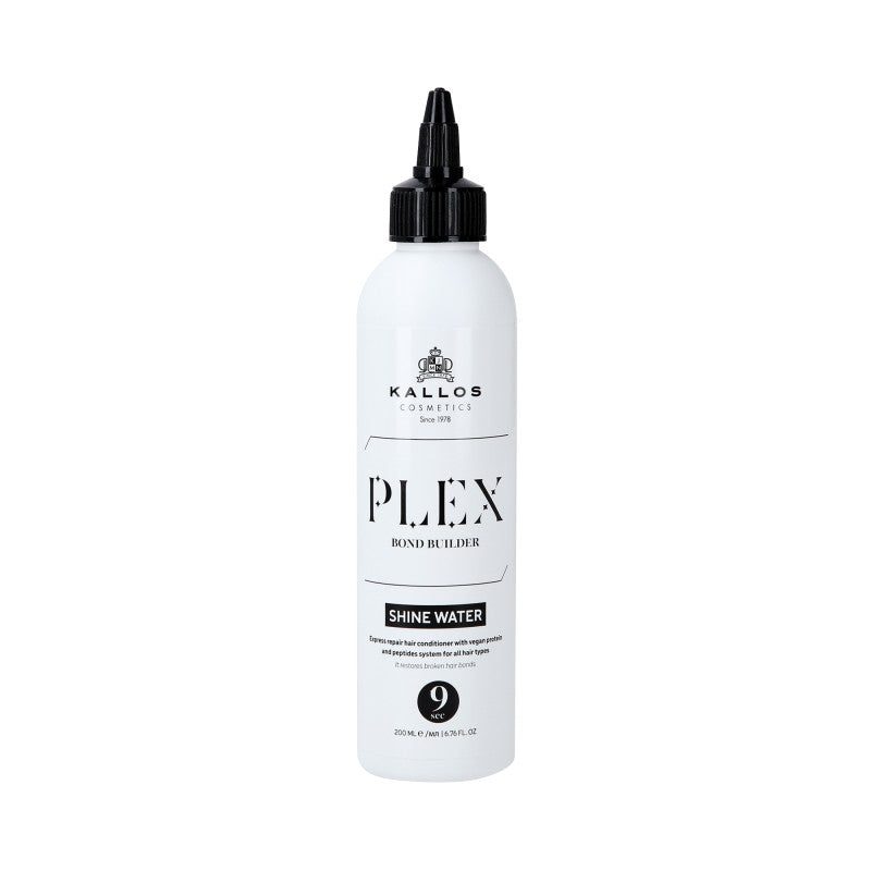 KALLOS PLEX SHINE WATER Trattamento rigenerante per capelli danneggiati 200ml