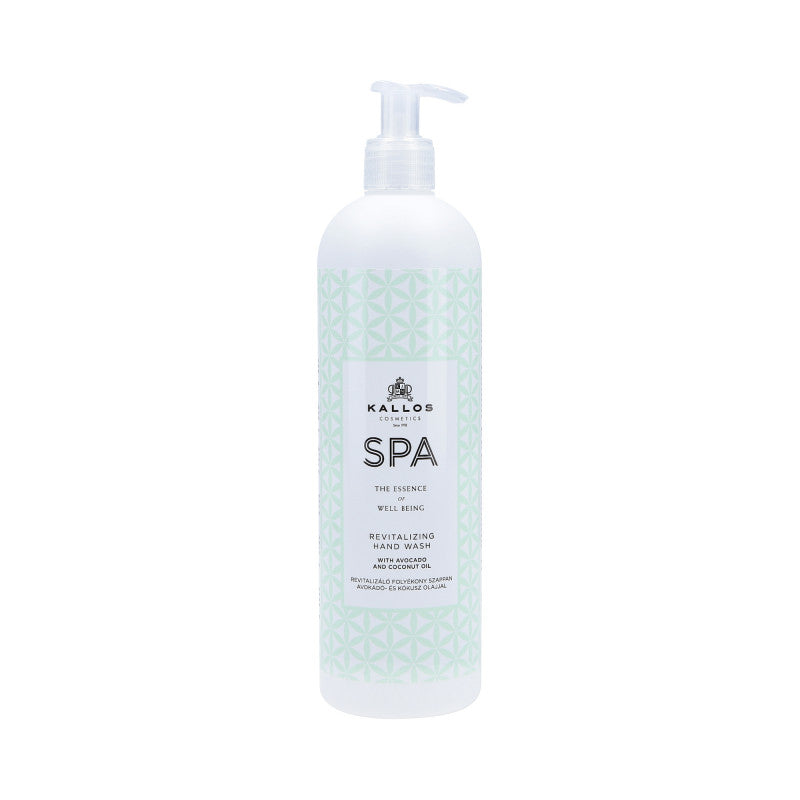 KALLOS SPA Sapone liquido con olio di cocco e avocado 500ml