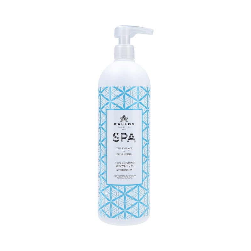 KALLOS SPA Gel doccia rivitalizzante con olio di neroli 1000ml