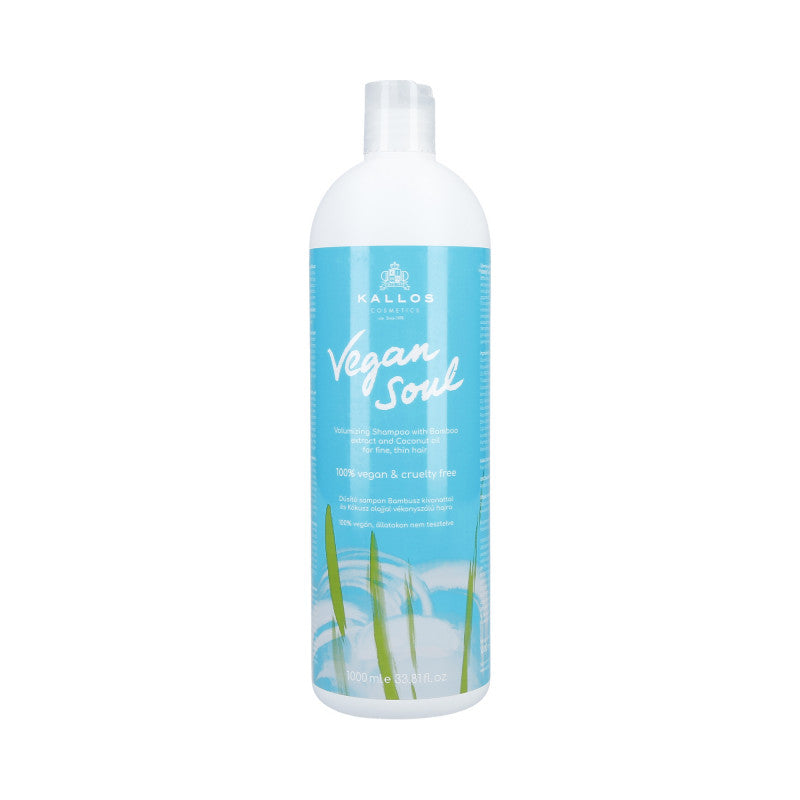 KALLOS VEGAN SOUL Shampoo Volumizzante per capelli 1000ml