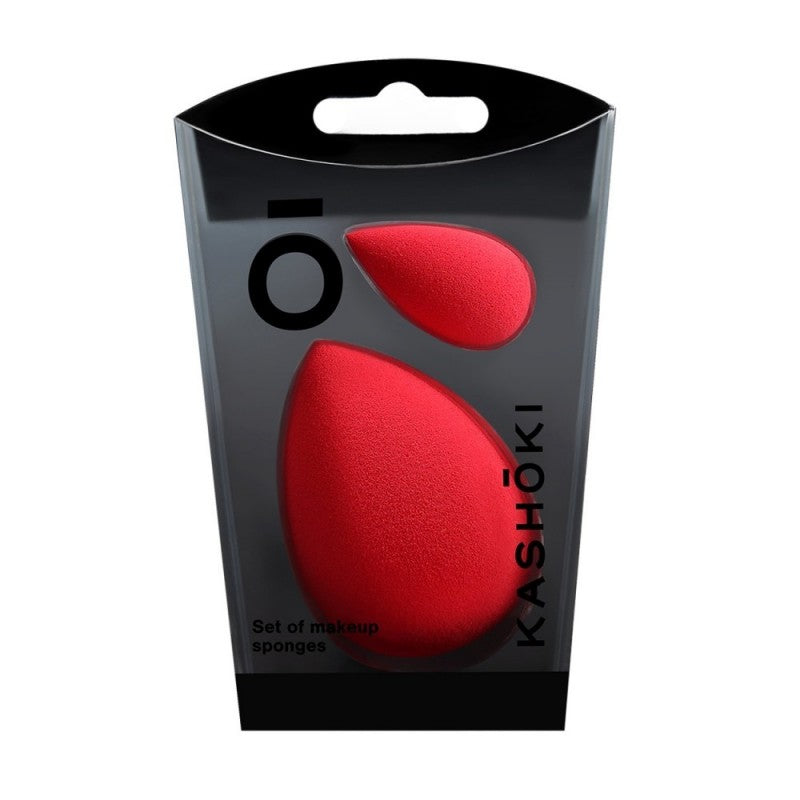 Kashōki Set Spugne Makeup A Goccia , 2 Pezzi