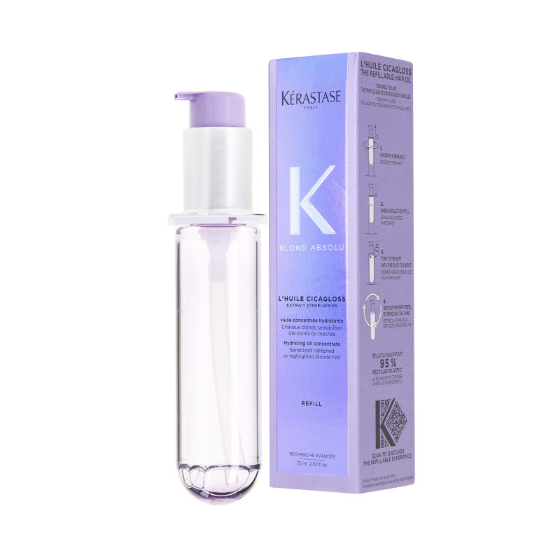 KÉRASTASE BLOND ABSOLU CICAGLOSS REFILL Ricarica di olio idratante per capelli biondi 75 ml