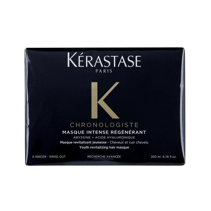 KÉRASTASE CHRONOLOGISTE MASQUE INTENSE REGENERANT Maschera rivitalizzante per cuoio capelluto e capelli 200ml