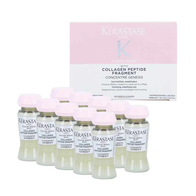 KÉRASTASE FUSIO-DOSE COLLAGEN PEPTIDE Fiale per capelli indeboliti 10x12ml