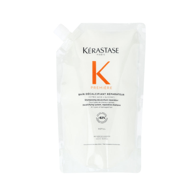 KÉRASTASE PREMIÉRE BAIN DECALCIFIANT REFILL Bagno decalcificante rigenerante per capelli danneggiati 500 ml