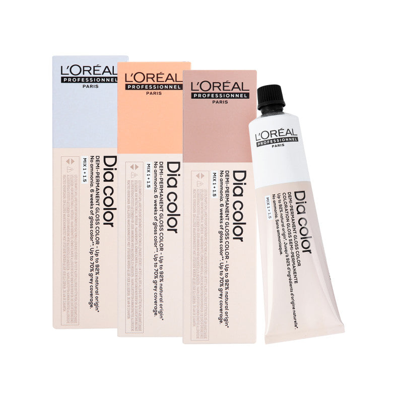 L'OREAL PROFESSIONNEL DIA COLOR DEMI-PERMANENT GLOSS COLOR Półtrwała koloryzacja alkaliczna bez amoniaku 60ml