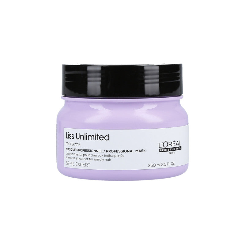 L'OREAL PROFESSIONNEL SE LISS UNLIMITED Maschera levigante per capelli secchi indisciplinati e crespi 250ml