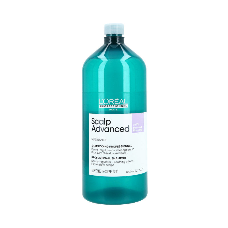 L'OREAL PROFESSIONNEL SCALP ADVANCED ANTI DISCOMFORT Shampoo lenitivo per cuoio capelluto sensibile 1500ml