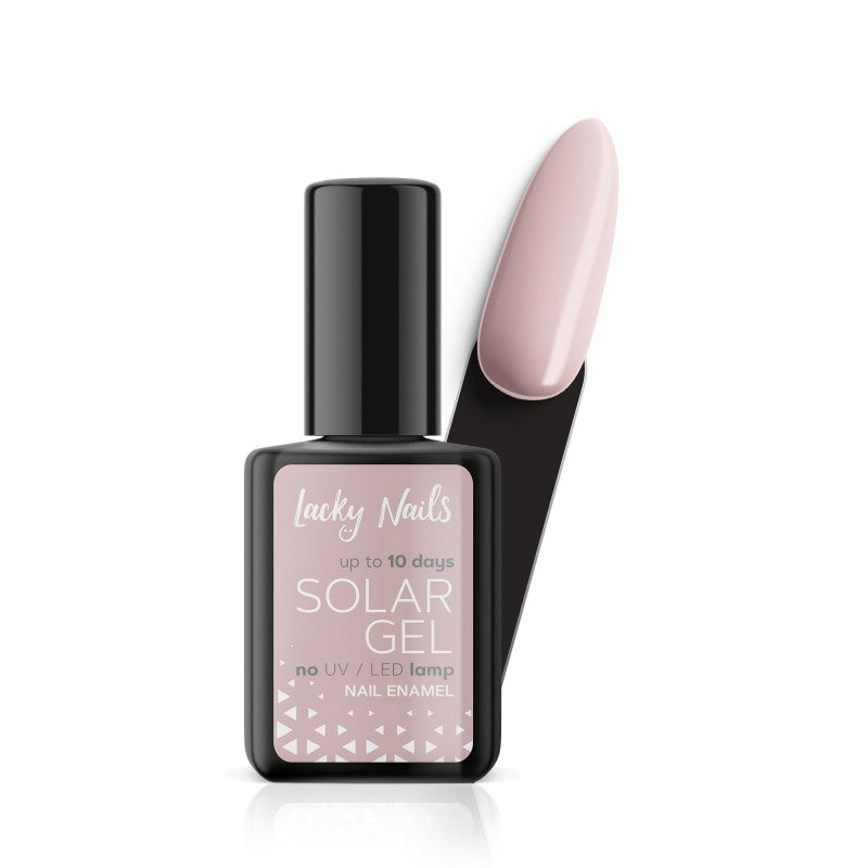 LACKY NAILS SOLAR GEL Smalto per unghie, 02 Milky Way 10ml
