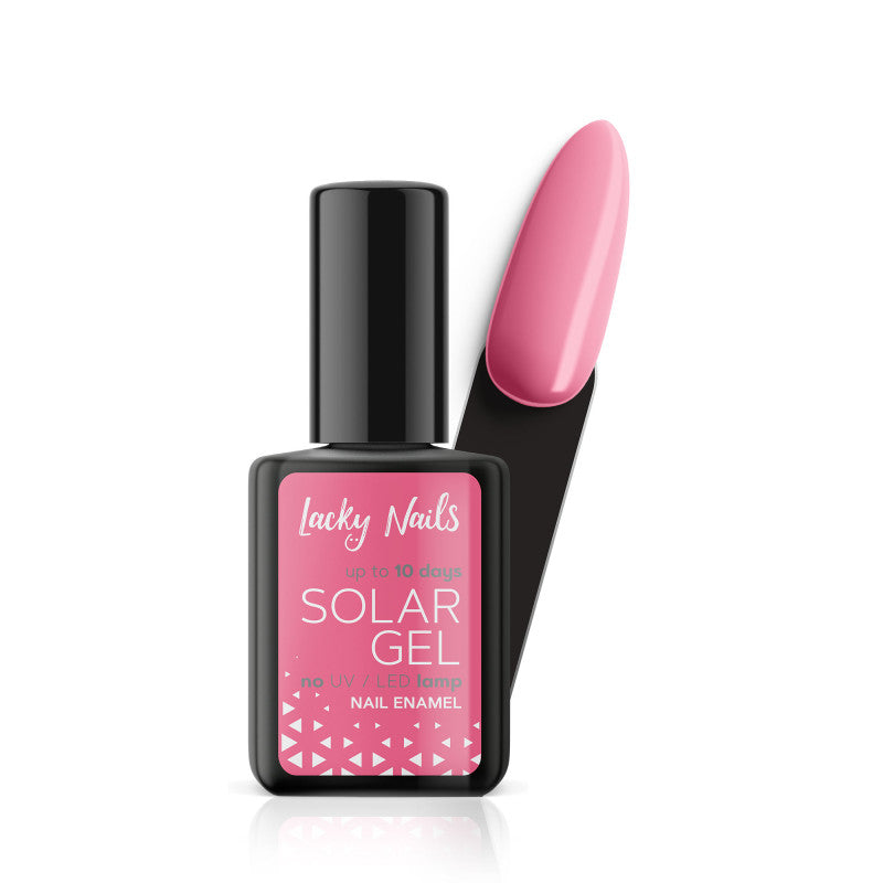 LACKY NAILS SOLAR GEL Lakier do paznokci, 07 Baby Pink 10ml