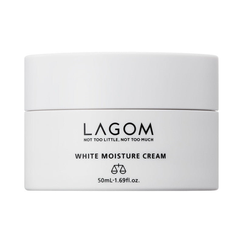 LAGOM WHITE Crema idratante illuminante per pelli spente e irregolari 50 ml