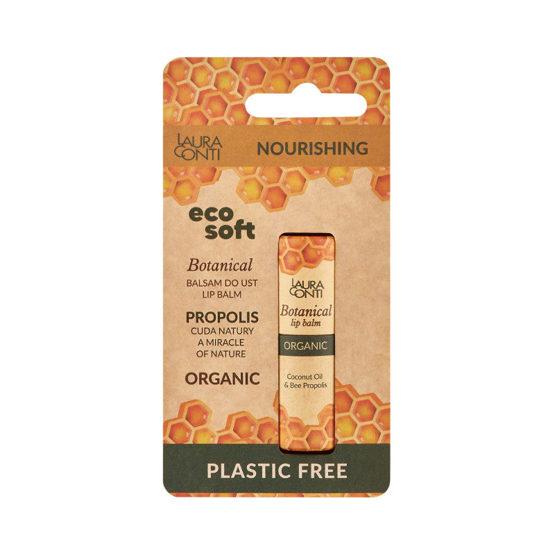 LAURA CONTI ECOSOFT BOTANICAL Balsamo labbra naturale con propoli 7,2 ml