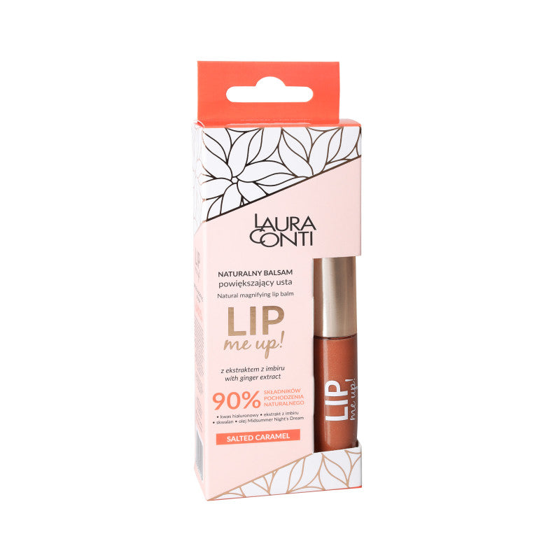LAURA CONTI LIP ME UP! Balsamo labbra naturale volumizzante al caramello salato 9 ml