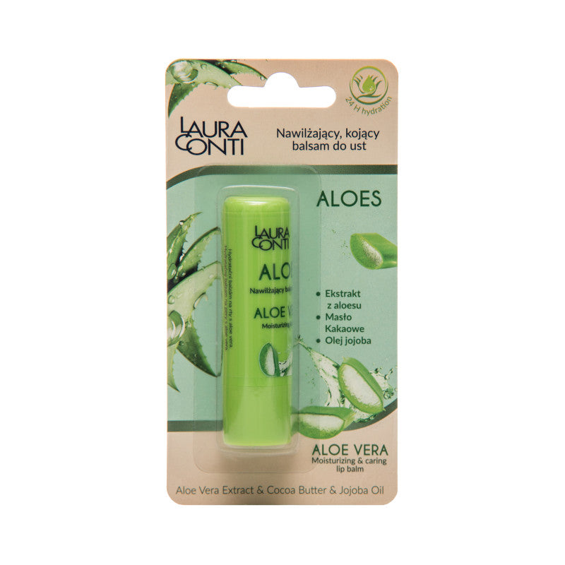 LAURA CONTI Balsamo labbra idratante con aloe 4,8 g