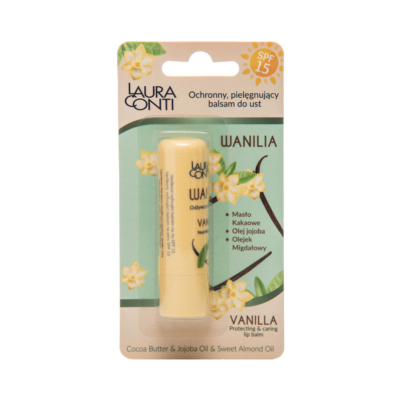 LAURA CONTI Balsamo labbra nutriente alla vaniglia 4,8 g