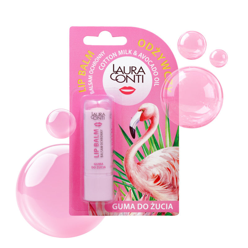 LAURA CONTI Balsamo Labbra Nutriente Protettivo Bubble Gum 4,8 g