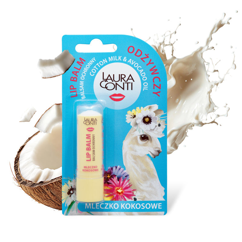 LAURA CONTI Balsamo Labbra Nutriente Protettivo Latte di Cocco 4,8 g