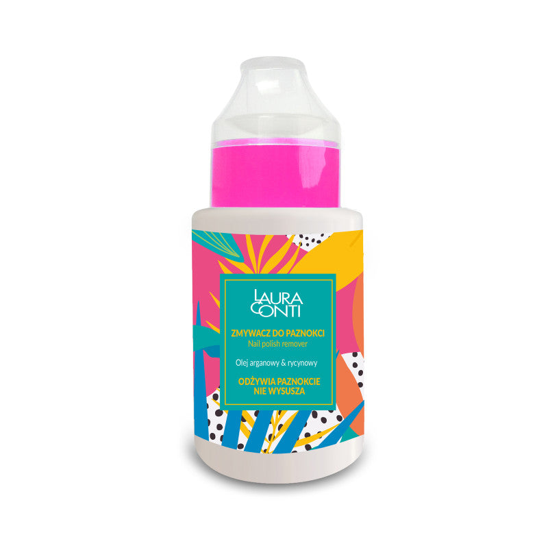 LAURA CONTI Solvente Rigenerante per Unghie con Olio di Ricino 150 ml