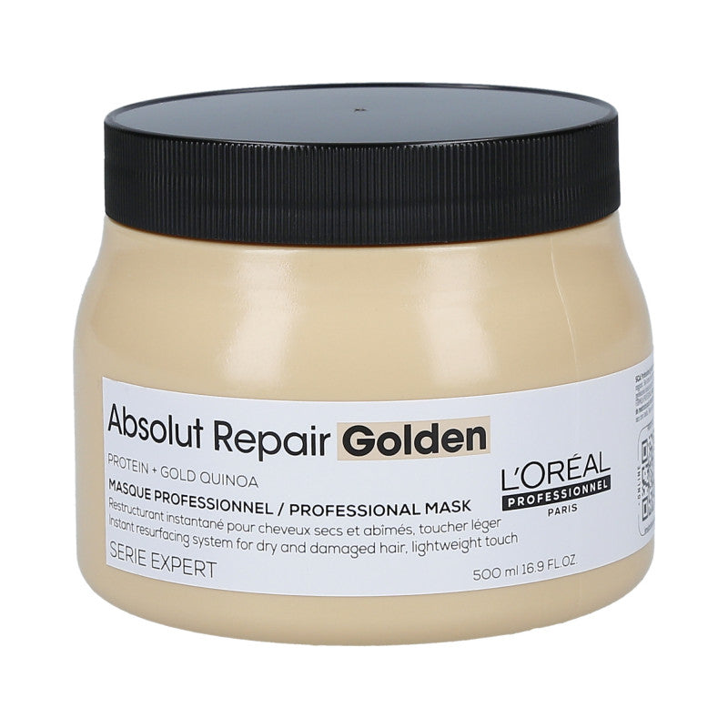 L’OREAL PROFESSIONNEL ABSOLUT REPAIR GOLDEN Gold Quinoa + Protein Maschera per capelli danneggiati 500ml