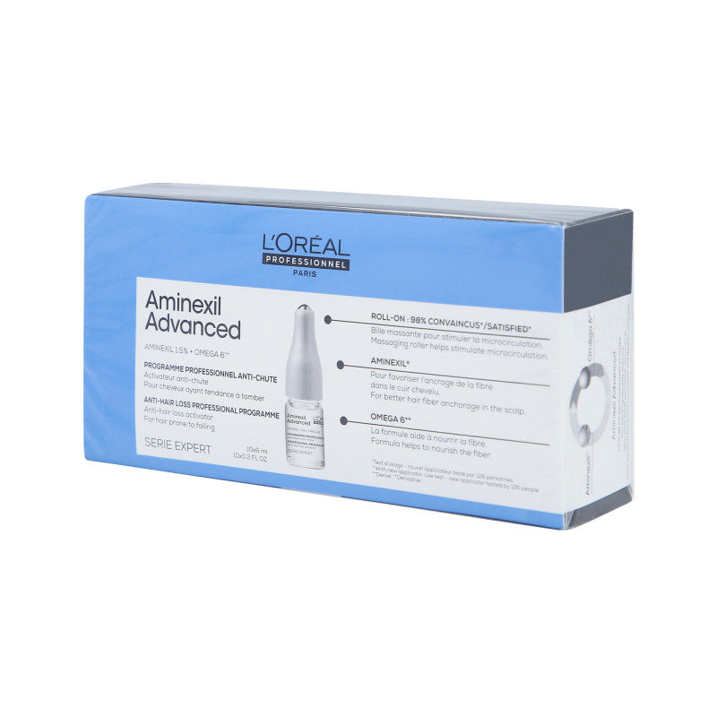 L'OREAL PROFESSIONNEL AMINEXIL ADVANCED Fiale contro la caduta dei capelli 10x6ml