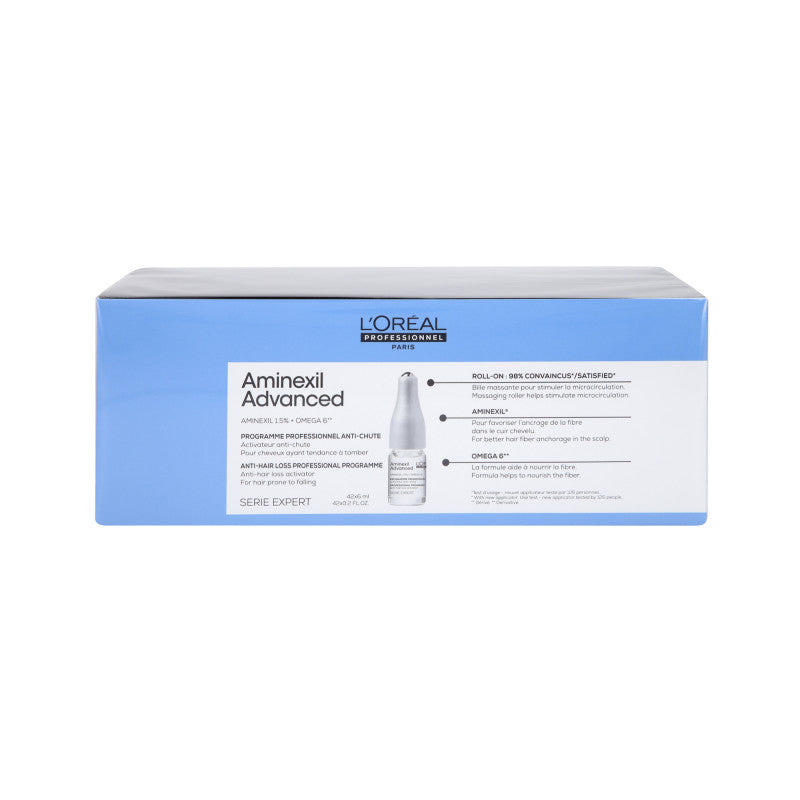 L'OREAL PROFESSIONNEL AMINEXIL ADVANCED Fiale contro la caduta dei capelli 42x6ml
