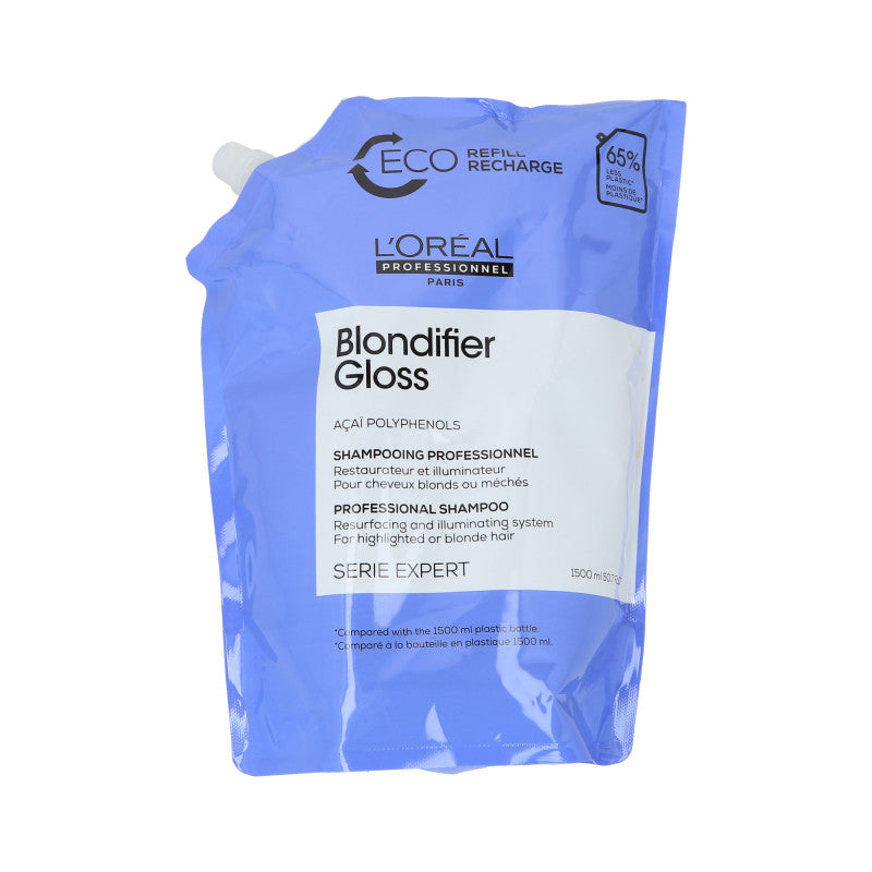 L’OREAL PROFESSIONNEL BLONDIFIER GLOSS REFILL Szampon do włosów blond 1500ml