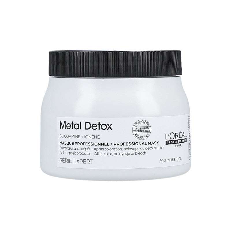 L'OREAL PROFESSIONNEL METAL DETOX Maschera per capelli colorati 500ml