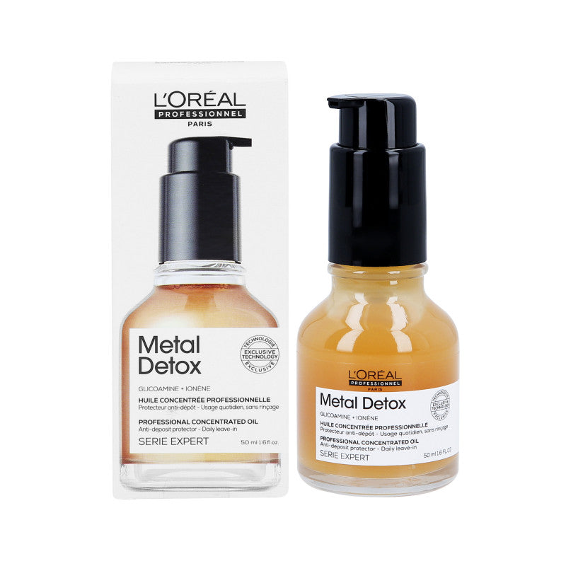 L'OREAL PROFESSIONNEL METAL DETOX Olio concentrato protettivo per capelli 50ml