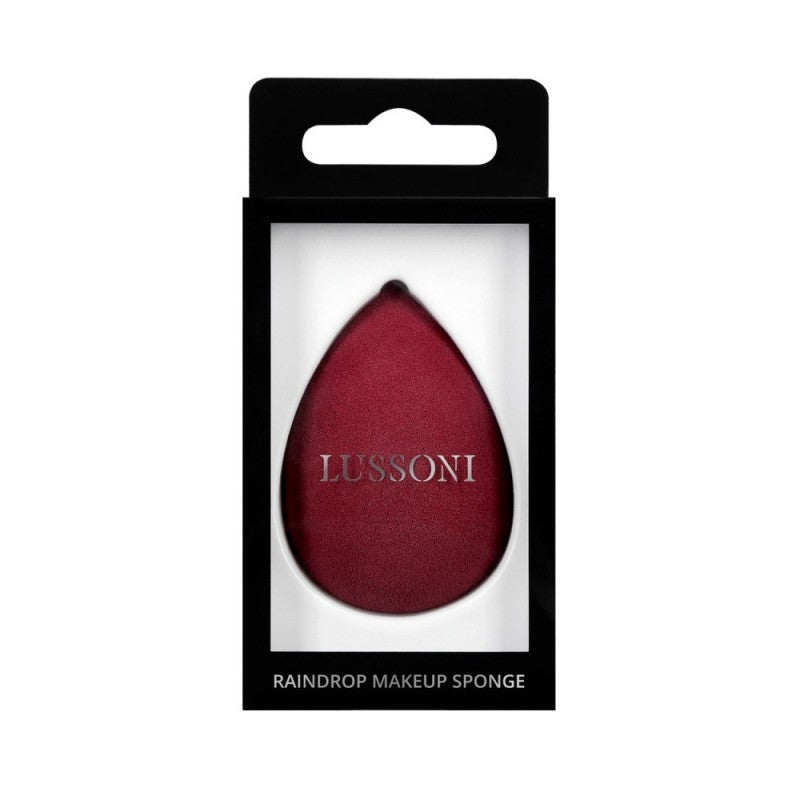 LUSSONI Spugna Makeup A Goccia, Borgogna
