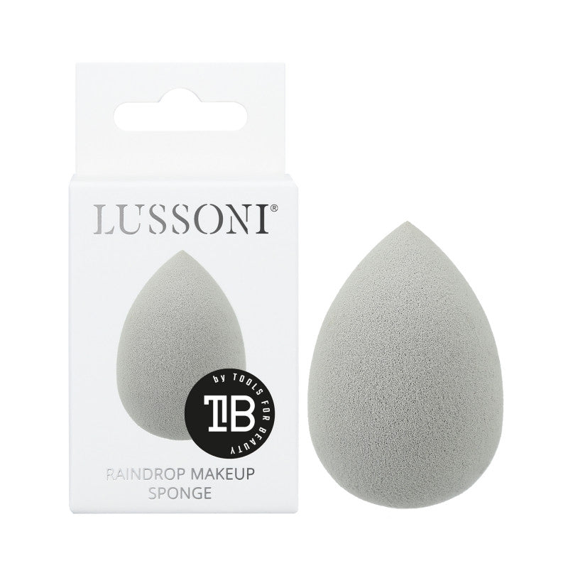 LUSSONI Spugna Makeup A Goccia, Grigio