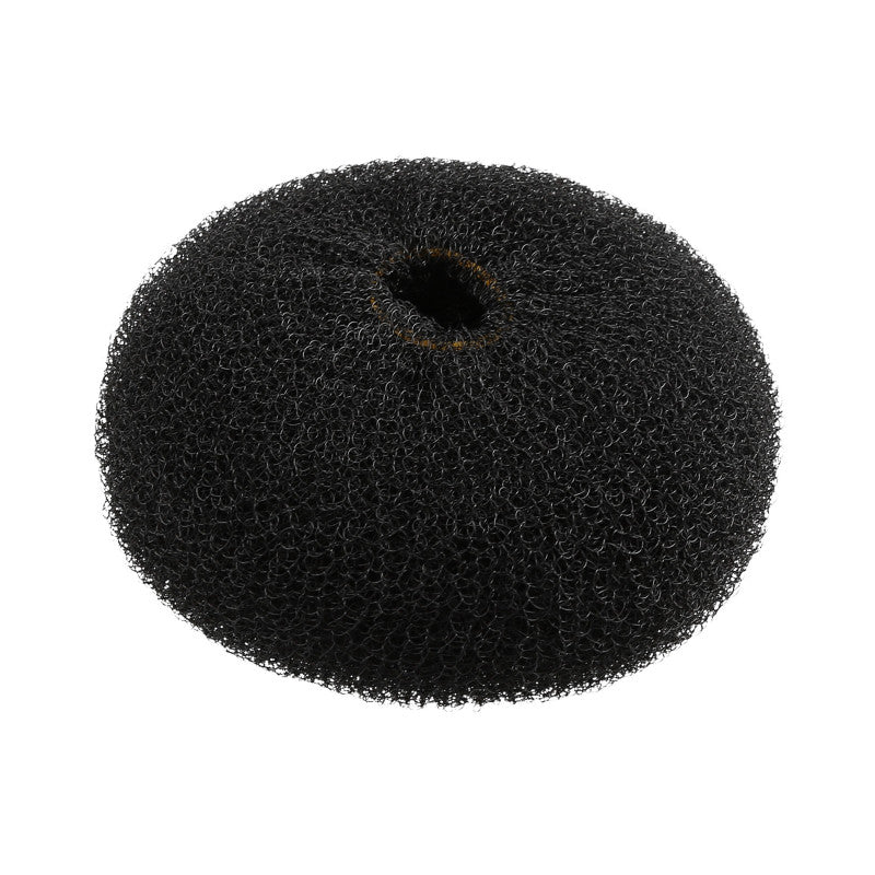 LUSSONI Ciambella Per Chignon, Nero, Ø 110 mm