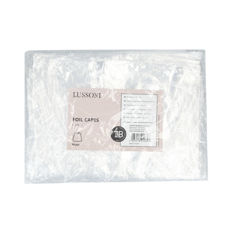 LUSSONI Mantelle Monouso, Trasparenti, 50 Pezzi