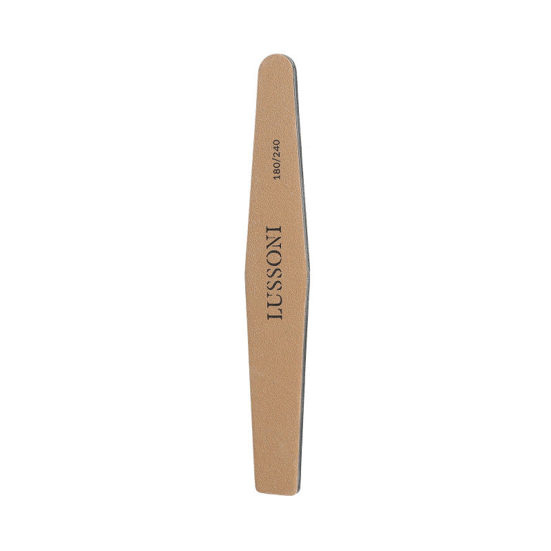 LUSSONI Set PREMIUM Lima Per Unghie, Trapezio, 180/240, 50 Pezzi