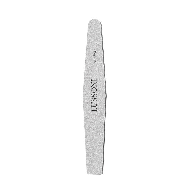 LUSSONI ZEBRA Lima Per Unghie, Trapezio, 180/240, 10 Pezzi