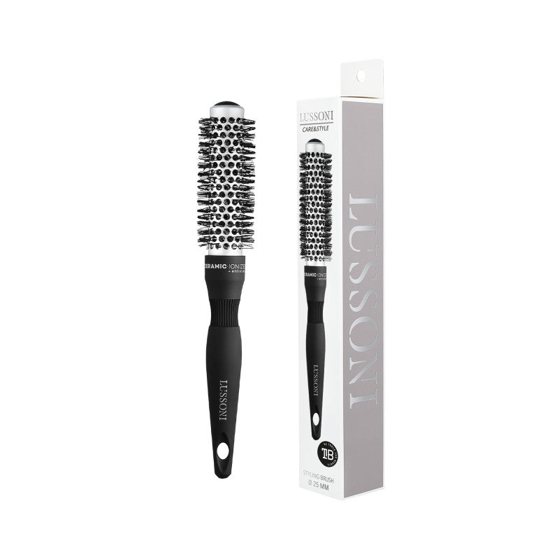 LUSSONI Care&Style Spazzola Per Capelli, Ø 25 mm