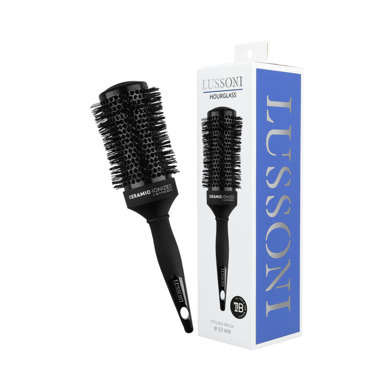LUSSONI Hourglass Spazzola Per Capelli, Ø 53 mm