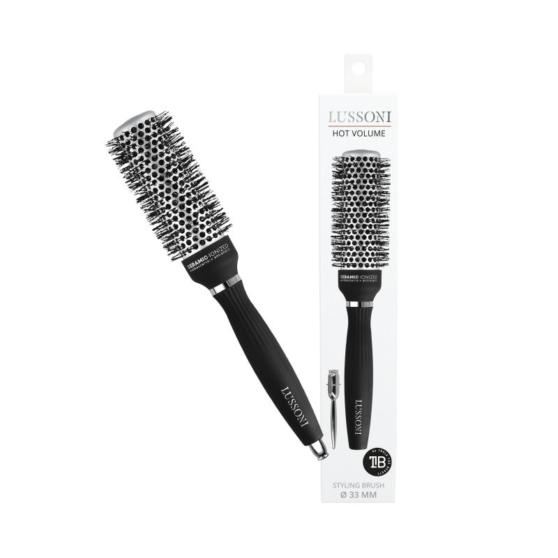 LUSSONI Hot Volume Spazzola Per Capelli, Ø 33 mm