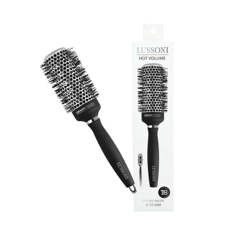 LUSSONI Hot Volume Spazzola Per Capelli, Ø 43 mm