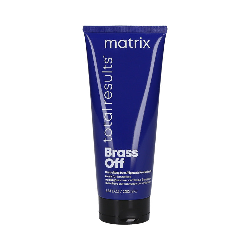 MATRIX BRASS OFF Maschera neutralizzante per capelli colorati 200ml