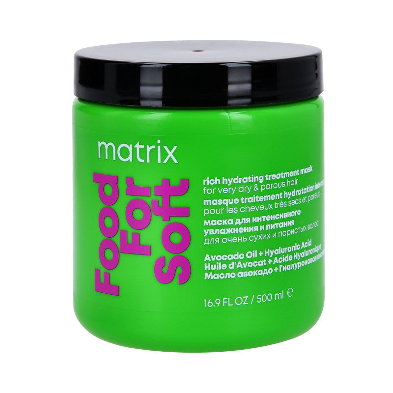 MATRIX TOTAL RESULTS FOOD FOR SOFT Maschera per capelli intensamente idratante 500ml