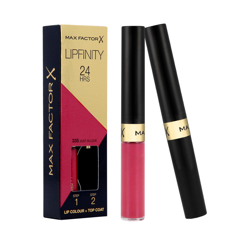 MAX FACTOR LIPFINITY Rossetto bifase 2 in 1 335 Just In Love 2,3ml+1,9g