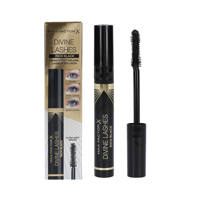 MAX FACTOR Divine Lashes Mascara Volume 001 Rich Black 8ml