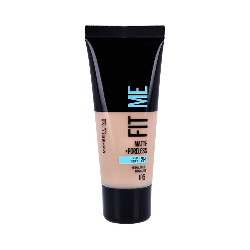 MAYBELLINE FIT ME Podkład matujący do twarzy 105 Natural Ivory 30ml