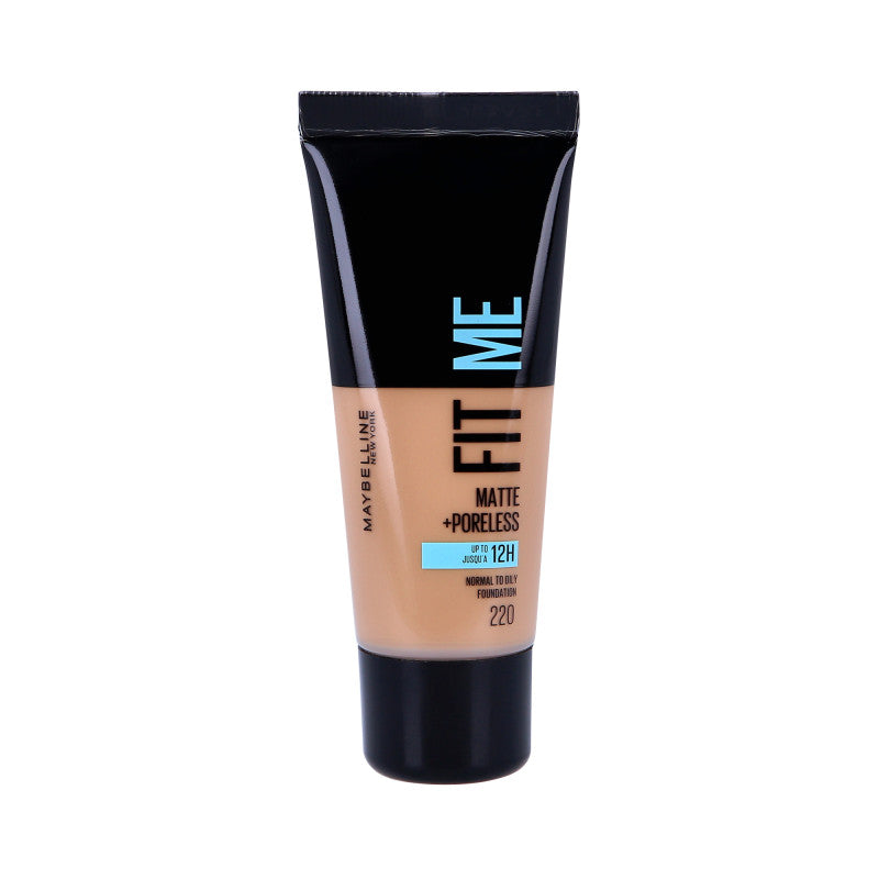 MAYBELLINE FIT ME Fondotinta mat  220 Natural Beige 30ml