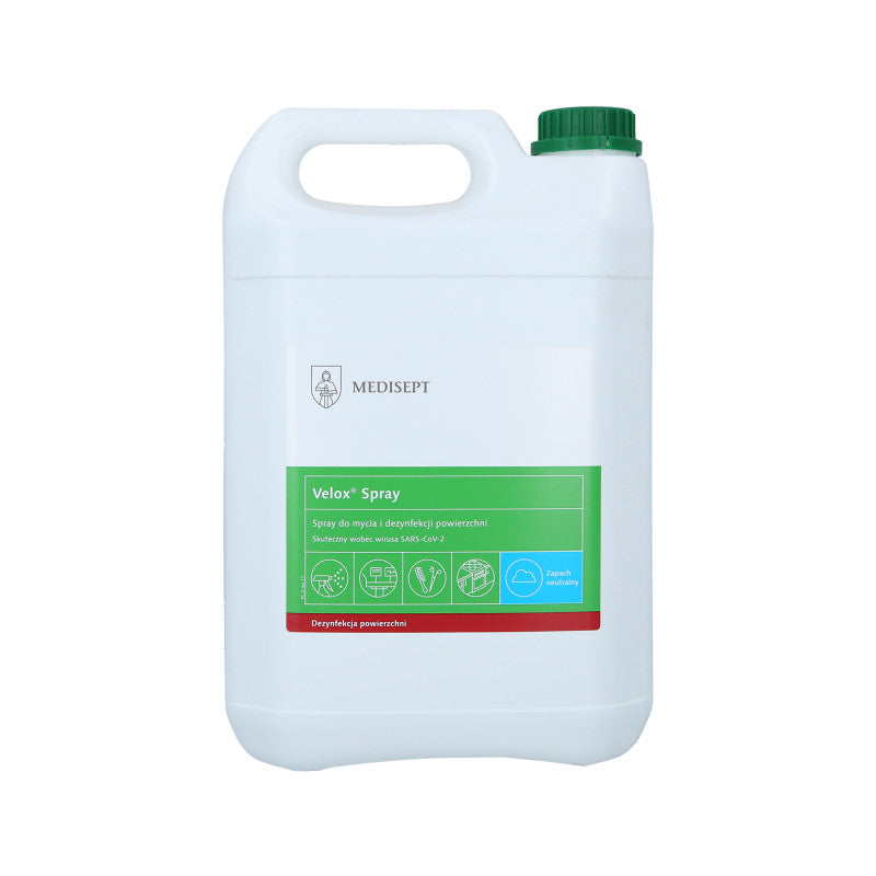 MEDISEPT VELOX NEUTRAL Liquido detergente e disinfettante per superfici 5000ml