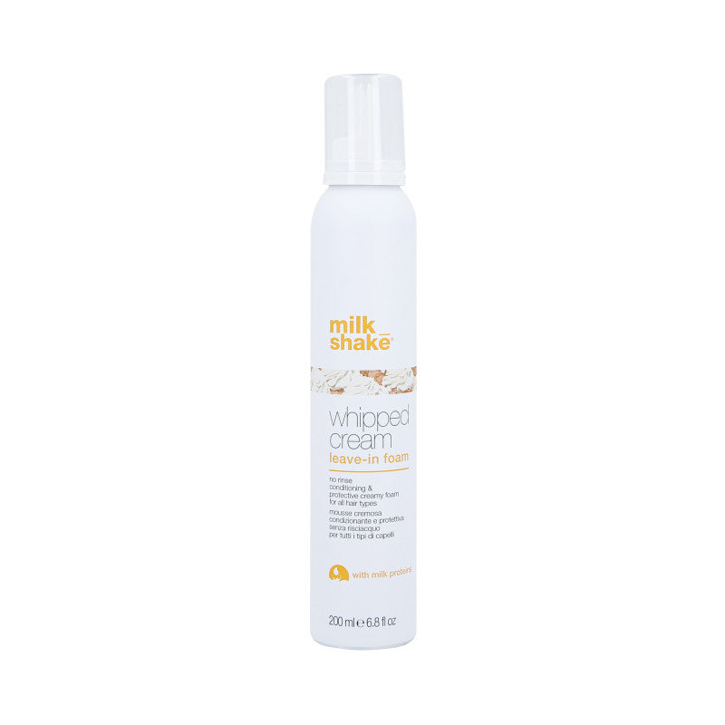 MILK SHAKE WHIPPED CREAM LEAVE-IN Schiuma per tutti i tipi di capelli, senza risciacquo 200ml